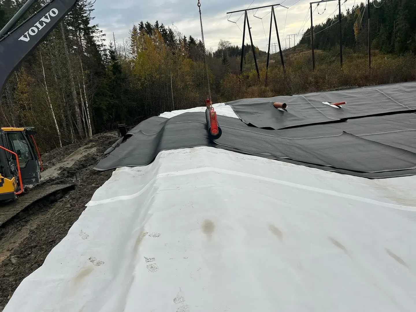 HDPE och geotextil